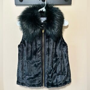 Andrew Marc Faux Fur Vest
